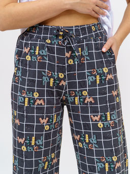 926 Пижама "Клетка/фуме"