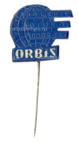 Значок рекламный ORBIS