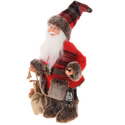 Дед Мороз, L20 W10 H43/30 см