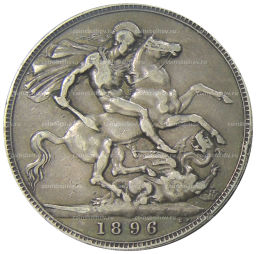 1 крона 1896 года Великобритания