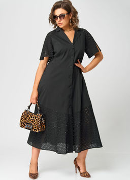 Платье EVA GRANT 7216 черный