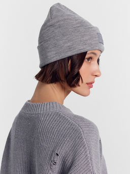 Шапка женская серая - Mark formelle фото 5