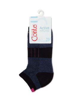 Цена за 2 пары. Носки Короткие CONTE ACTIVE т.синий - Conte elegant фото 6