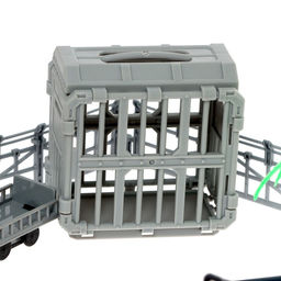 Игровой набор «Ферма», парковка для машин, амбар, вольеры, транспорт, животные