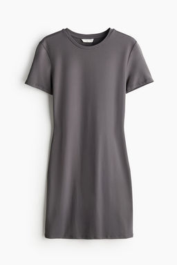 Vestido camiseta de microfibra - H&m фото 5
