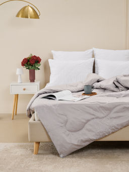 Одеяло Сатин-Жаккард - Серебро 172x205