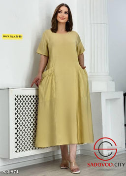 Платье женское однотонное - Bruno фото 6