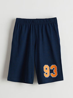 Beli Lastikli Erkek ?ocuk Pijama ?ort