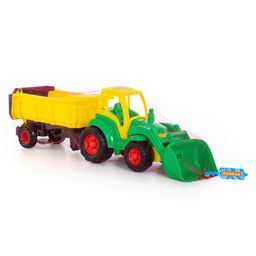 Чемпион, трактор с ковшом и полуприцепом (в сеточке) - Полесье фото 10