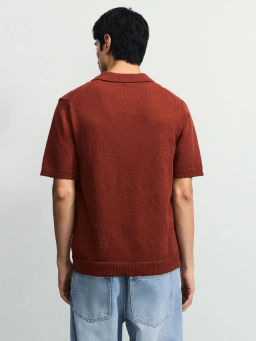 Джемпер поло из хлопка / Zarina фото 5