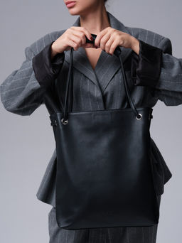 Кожаная сумка Ann DBR 31228 черный фото 4