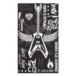 Набор кухонных полотенец Доляна Les't rock, 35х60 см - 4 шт, 100% хл  фото 3