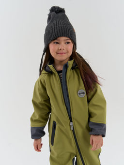 Комбинезон Softshell демисезонный Фисташка - Bungly фото 20