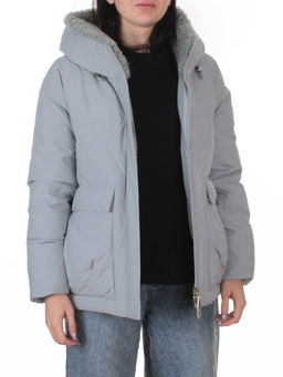 8809 GRAY Куртка зимняя женская (150 гр. холлофайбер)
