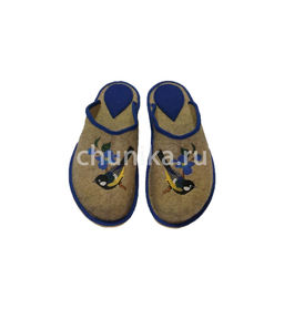 Тапочки без задника, вышивка, звери и птицы - Чуника фото 7