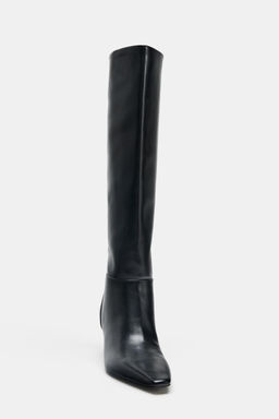 KITTEN HEEL BOOTS - Zara фото 4