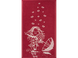 Полотенце махровое 6с104.411ж1 Майский дождь(бордо) 67х40см