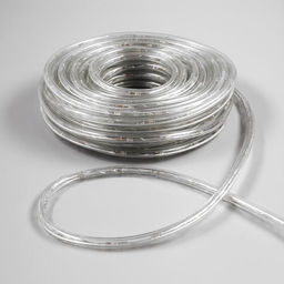 Световой шнур Luazon Lighting, 10 мм, IP65, 20 м, 24 LED/м, 220 В, 8 режимов, свечение синее  фото 2