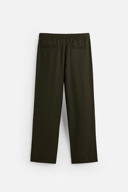 RELAXED FIT LYOCELL TROUSERS - Zara фото 18