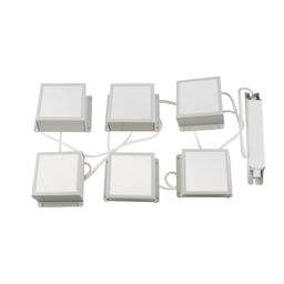 ULP-0808 42W/4000К IP40 GRILYATO OPAL WHITE KIT06 Светильники светодиодные потолочные встраиваемые, комплект из 6 штук. Белый свет (4000K). 4728Лм. Для ячеек 86x86мм. Корпус белый. В комплекте с и/п. ТМ Uniel