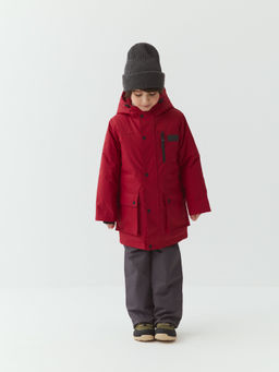 Парка демисезонная Томат - Bungly фото 10