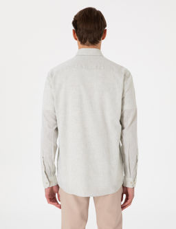 Ye_il Regular Fit Uzun Kollu G_mlek - Pierre cardin фото 5
