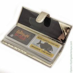 Женская кожаная визитница Sergio Valentini СВ 8139-075  фото 7