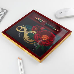 Подарочный набор С 8 марта 2-а цветка: ежедневник 80 листов и ручка - Artfox фото 12