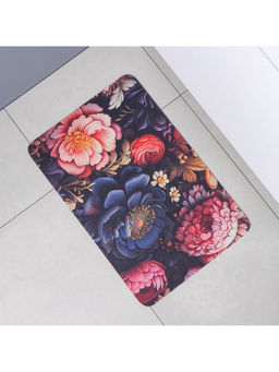 Коврик для дома Доляна Black Flowers, влаговпитывающий, 40?60 см  фото 8