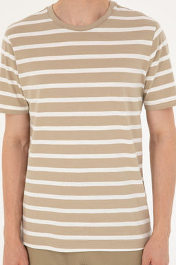 Мужская футболка светло-хаки Неожиданная скидка в корзине - U.s. polo assn фото 6