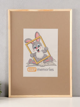 Фоторамка для фото 50×70 см Keep memories «Канон», белое дерево, (пластиковый экран)