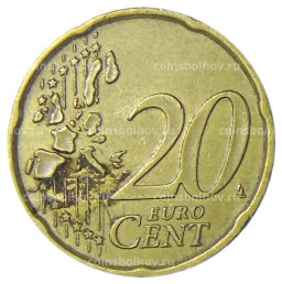 20 евроцентов 2002 года Италия