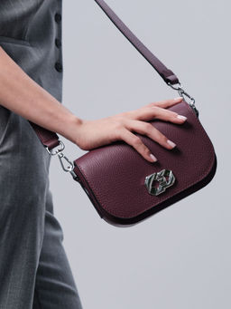 Сумка кросс-боди Deboro 30879 бордо