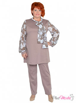 Туника Модель №1370 размеры 44-84 - Plusmoda фото 9