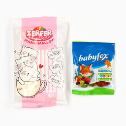 Сладкий детский новогодний подарок С Новым годом: набор конфет и растущая фигурка, 500 г