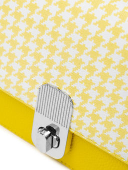 Сумка Labbra L-HF3923-1 lemon/white  фото 5