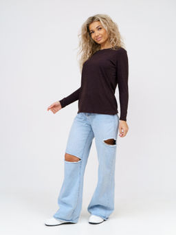 262/1 Пуловер "Коричневый"