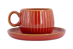 Чашка с блюдцем Comet терракота, 0,18 л - Home & Style фото 3
