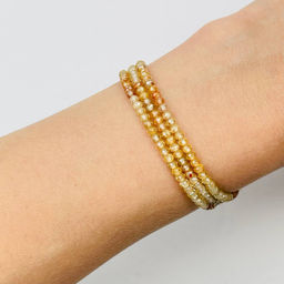 Бусины для украшений из Циркона (160 бусин) 32 см