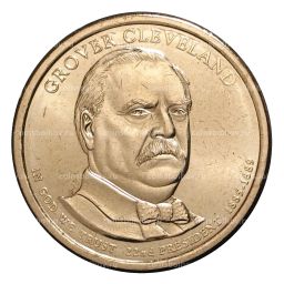 1 доллар 2012 года P Гровер Кливленд 22-й президент США