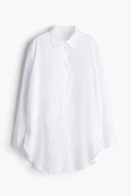 Camisa playera de lino - H&m фото 5