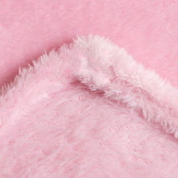 Плед Этель, 130х175 см, розовый 100% п/э  фото 4