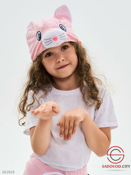 Шапка-маска "Кошечка" для девочки
