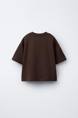SLOGAN INTERLOCK T-SHIRT AND BERMUDA SHORTS SET - Zara фото 3