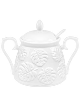 Сахарница 350 мл 14,5*10*11,5 см Тропики, с ложкой - Elan gallery фото 3