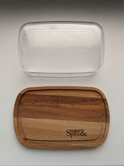 Масленка Sugar&Spice Rosemary деревянная SE104712996 - Пластик репаблик фото 3