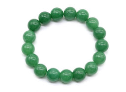 Браслет шарик 12мм из нефрита искусственного