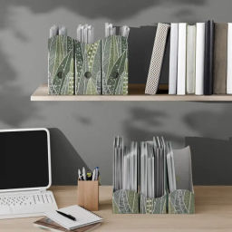 VAL BT-3VP-90 Лотки для бумаг верт., тетрадные, 21*18*9 см, набор 6 шт., BOTANIC, шт - Valiant фото 16