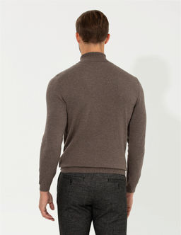 Vizon Melanj Slim Fit Bal_k__ Yaka Triko Kazak - Pierre cardin фото 5