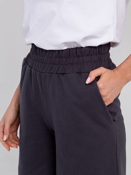 РАСПРОДАЖА Шорты женские (хлопок с велюр.эфф)_950/графит - Ihomelux фото 5